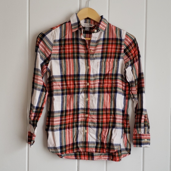 Old Navy plaid button up - Picture 2 of 5